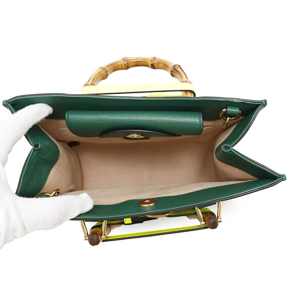 Gucci Diana Handbag Bamboo Handles Shoulder Bag - Picture 6 of 7